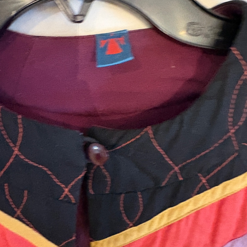 Vintage 80’s folk art patchwork quilted jacket - Picture 3 of 7